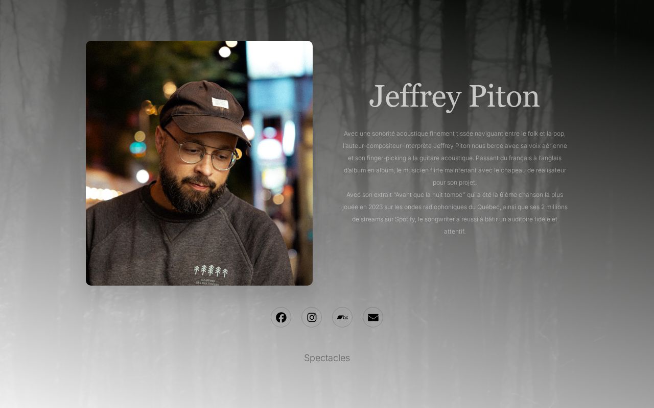 Jeffrey Piton — Photo